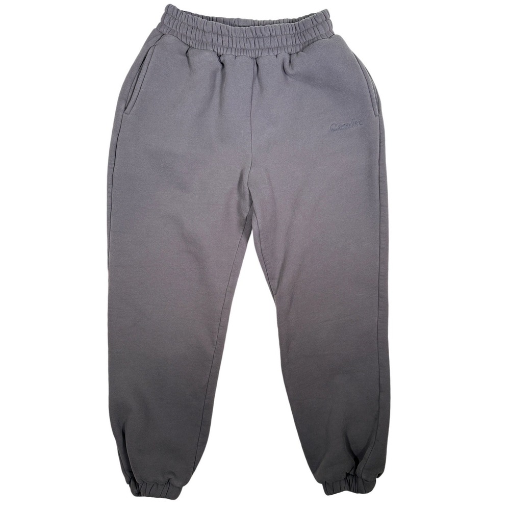 Comfrt‎ Everyday Sweatpants Men Women Charcoal Gray Fleece Joggers Sz. M
 Medium